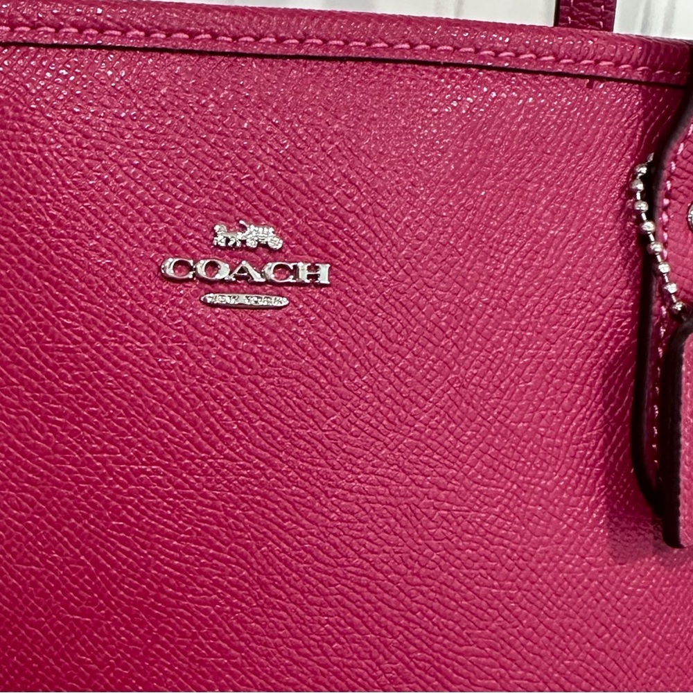 Coach Mini Hot Cerise (Cherry) Bag - Picture 4 of 7